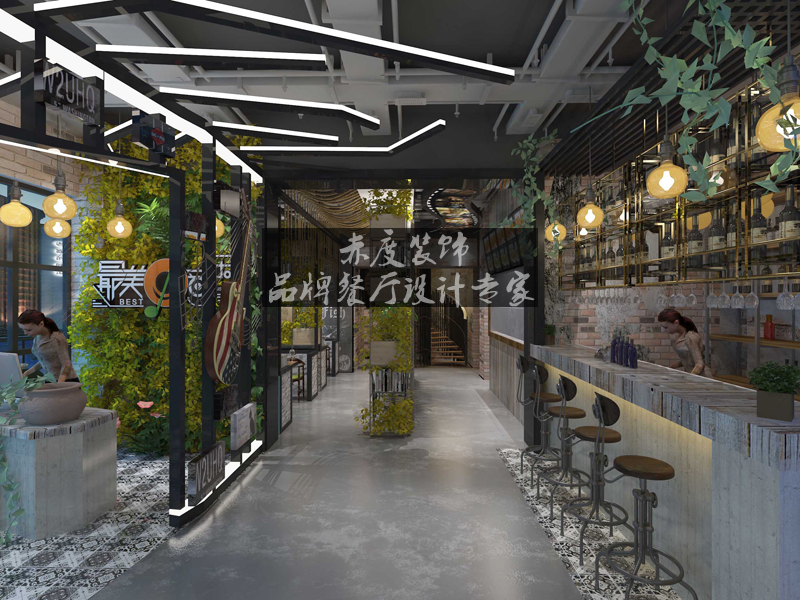 胡桃里音乐餐厅设计