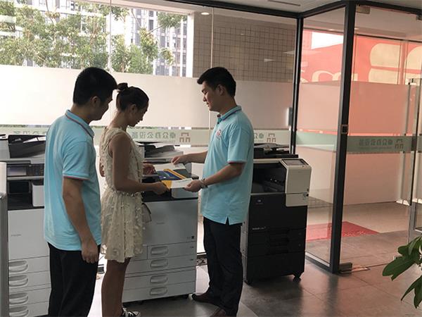 万江彩色复印机租赁